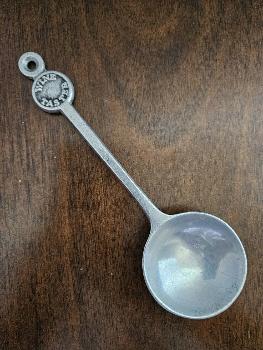 Vintage Wilton Armetale Pewter Wine Taster Spoon Made In USA